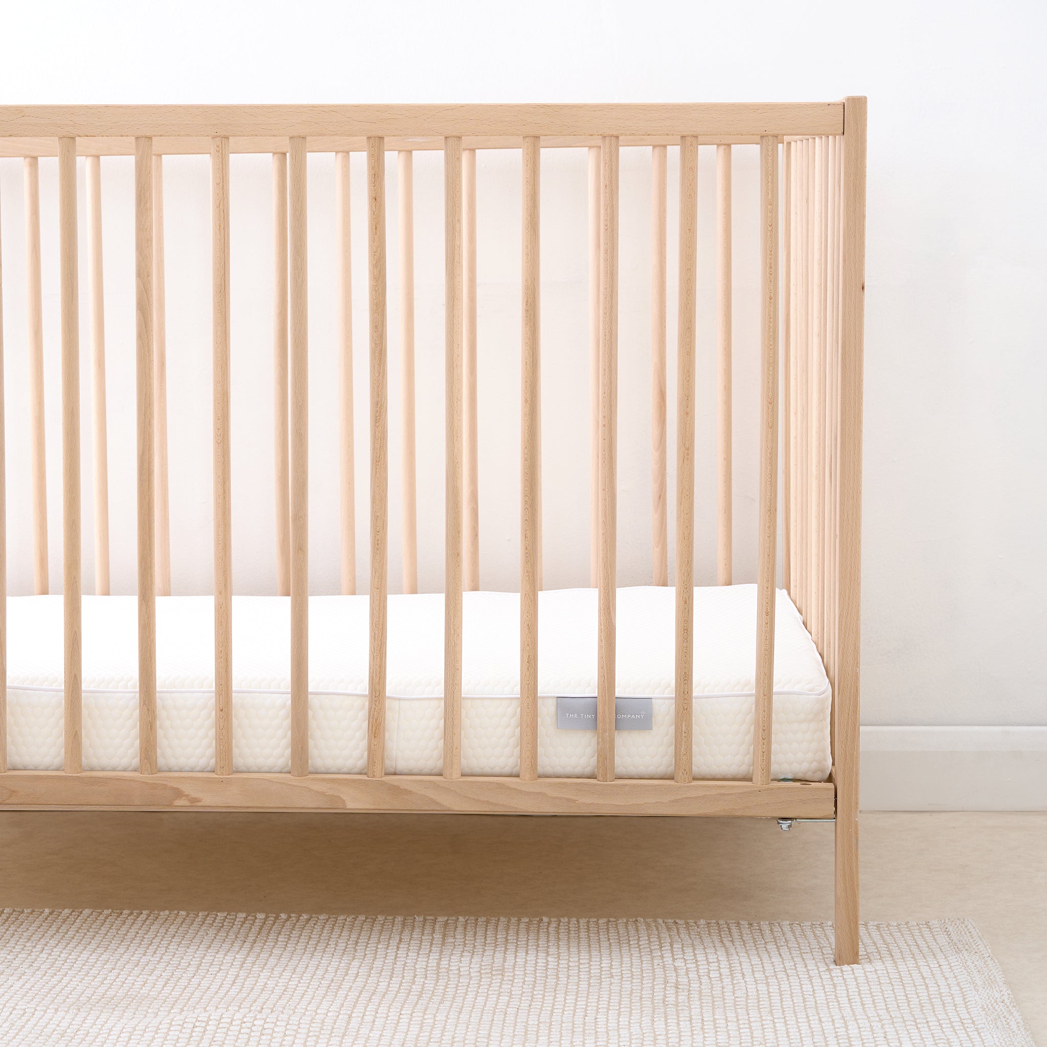 Tiny Dreamer Natural™ - Coconut Coir & 100% Wool Cot Mattress (120 x 60cm) - The Tiny Bed Company™