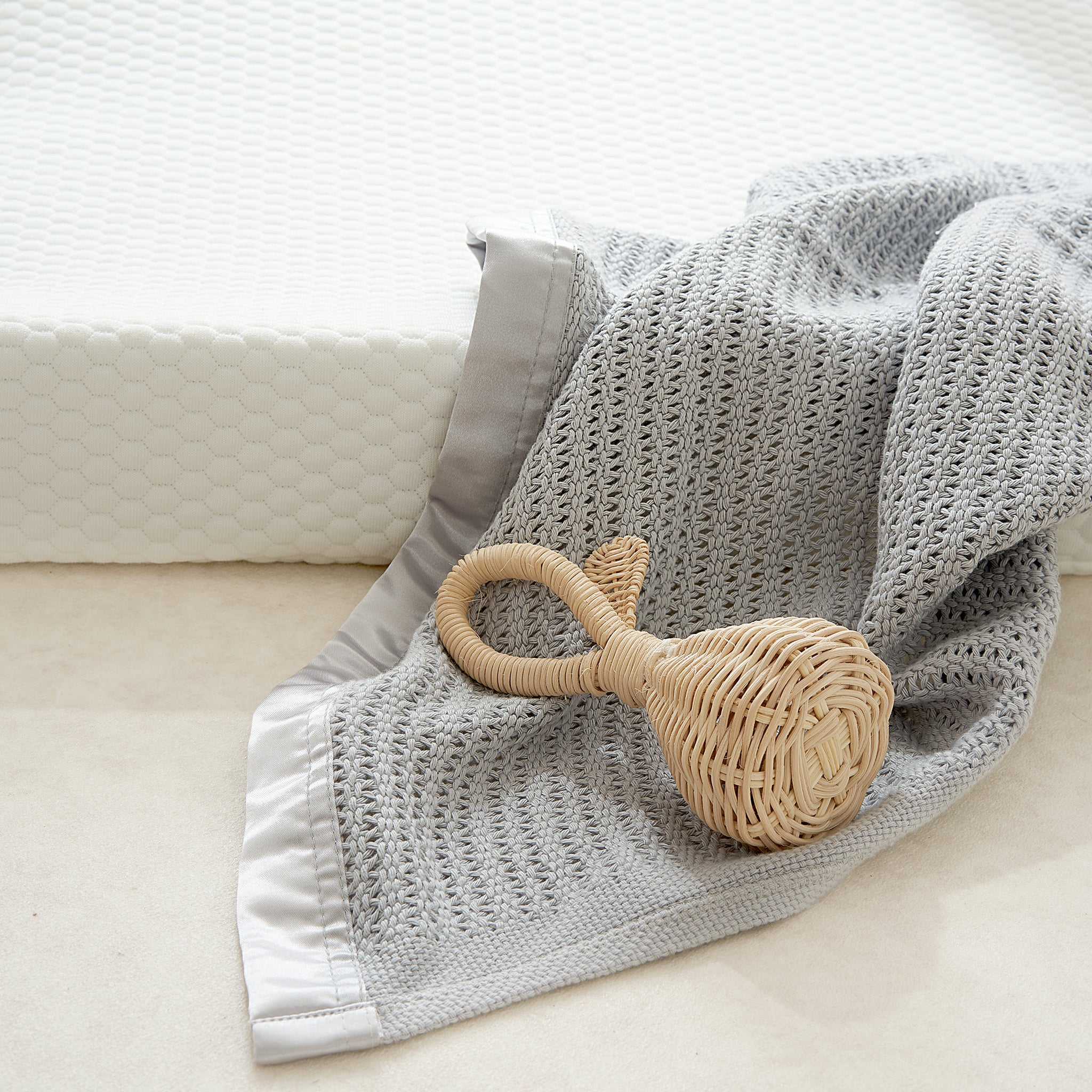 Luxury Fabric Changing Mat Cover for Anti-Roll Baby Changing Mats - The Tiny Bed Company™