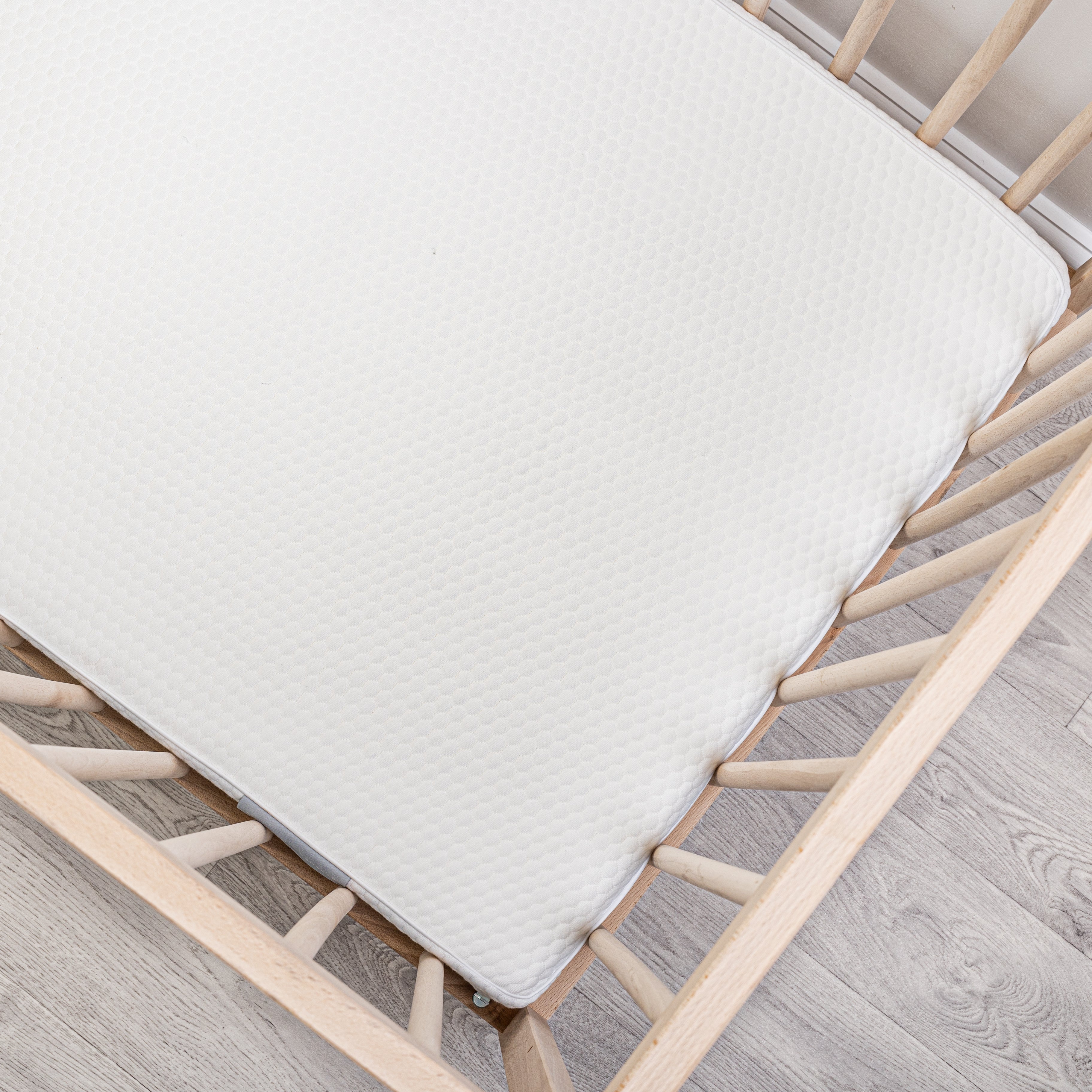 Tiny Dreamer Deluxe™ - Coconut Coir & Pocket Sprung Cot Mattress (120 x 60cm) - The Tiny Bed Company™