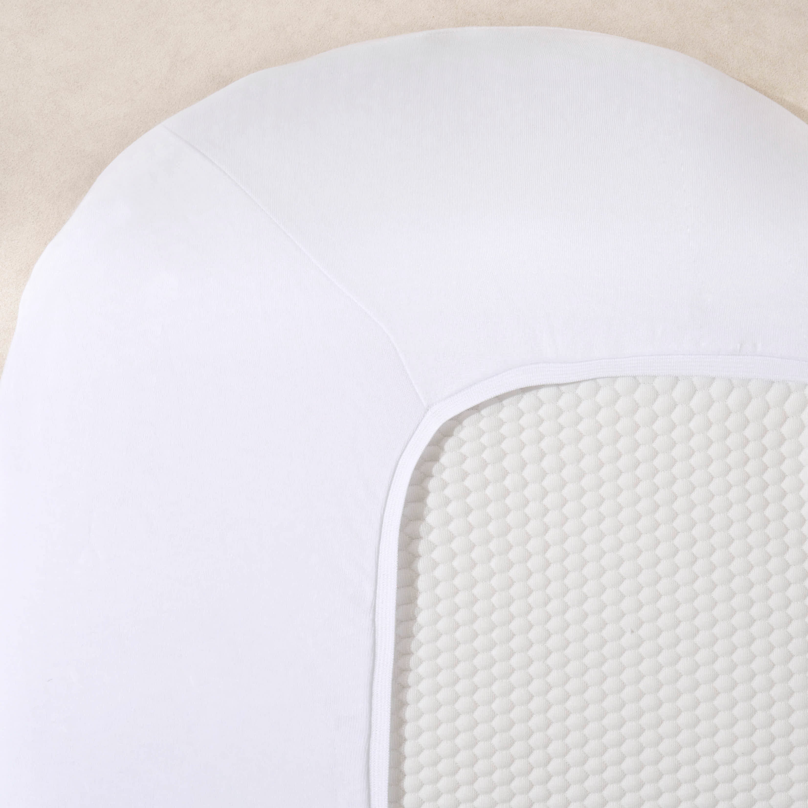 Premium Organic 100% Cotton Fitted Sheet to fit Stokke Sleepi V2 - 122 x 68cm - The Tiny Bed Company™